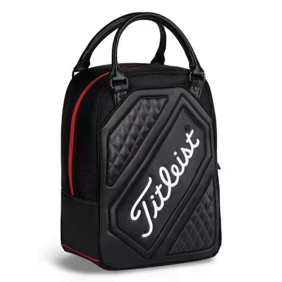 Túi Đựng Giày Đánh Golf Bằng PU Chống Nước Chống Mòn Kích Thước 24 * 18 * 30CM Cho Nam