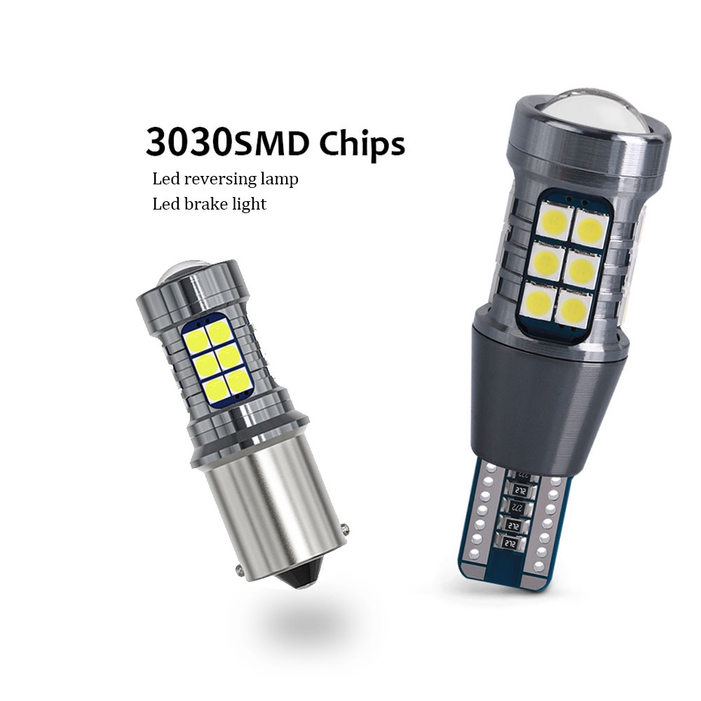 Bóng Đèn LED Lùi Xe Hơi T15 / W16W T20 / 7740 / W21W 1156 / P21W