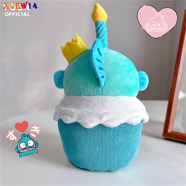 Ng birthday cake series búp bê sang trọng anime hangyodon plushie toy with birthday song đồ chơi sang trọng cho người hâm mộ quà tặng