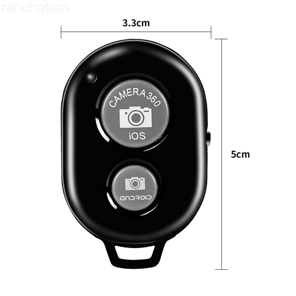 Điều khiển từ xa kết nối bluetooth không dây hẹn giờ chụp ảnh kết hợp với gậy selfie gắn điện thoại thông minh
