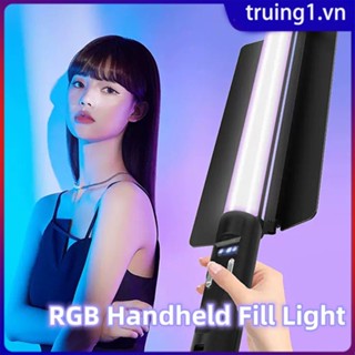 Đèn Led Cầm Tay Rgb Lấp Đầy Ánh Sáng Stick Đèn Bằng Tay Cho Quay Video Chụp Ảnh Lấp Đầy Ánh Sáng Phòng Thu Ánh Sáng Đèn Pin Điều Chỉnh Độ Sáng Selfie Truing1