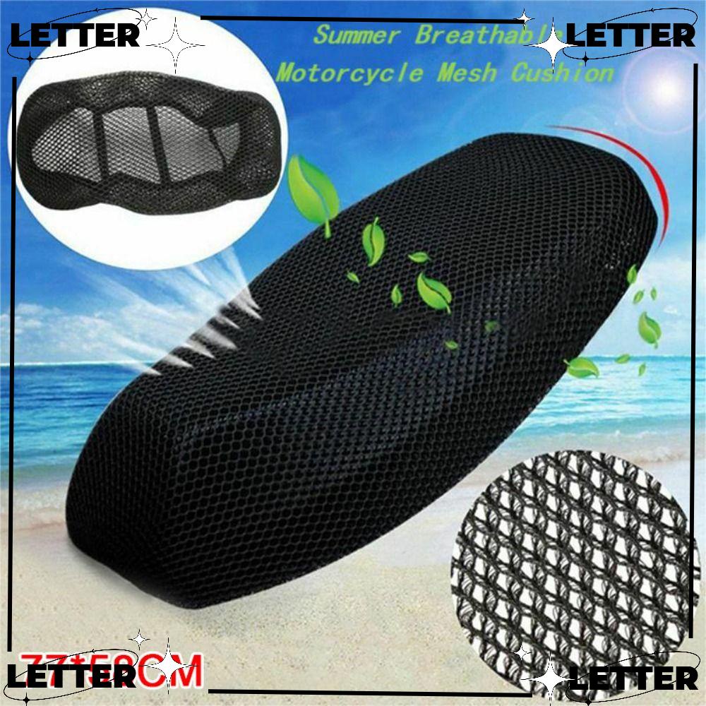 Vỏ Bọc Yên Xe Máy Bằng Vải Lưới Cách Nhiệt Họa Tiết 3D Thông Dụng