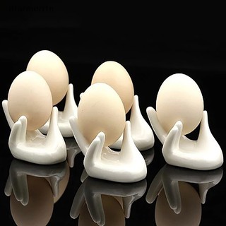 Giá đỡ trứng luộc hình bàn tay bằng sứ chống rò rỉ
