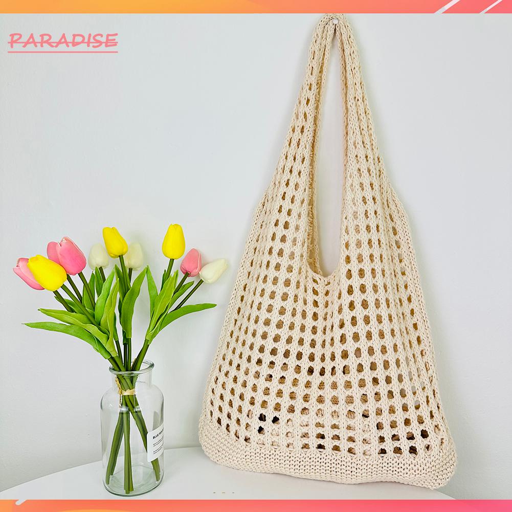 Túi Xách Đan Móc Mềm Mại Thời Trang Cho Nữ