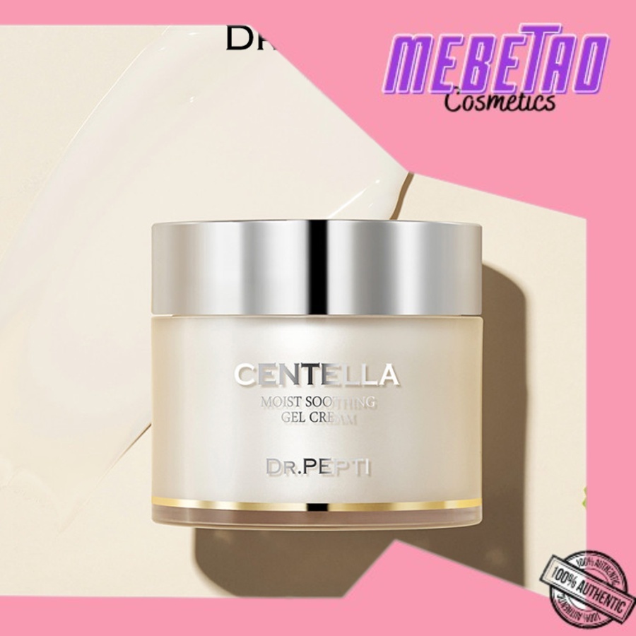 Kem Dưỡng Ẩm Chiết Xuất Rau Má Làm Dịu Da Dr.Pepti Centella Moist Soothing Gel Cream 70ml