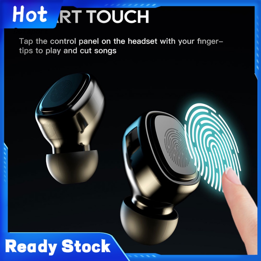 Tai Nghe Nhét Tai KDDT- Q7 Bluetooth 52 Chống Ồn Rảnh Tay Cho Điện Thoại