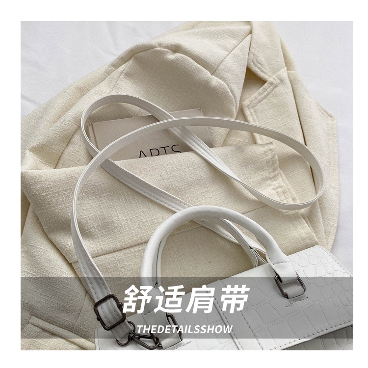 Túi Đeo Chéo Hình Vuông Cỡ Lớn Màu Sắc Tươi Sáng Phong Cách Retro Thời Trang Mùa Hè Cho Nữ