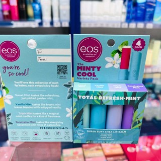 Set 4 Son Dưỡng Môi EOS
