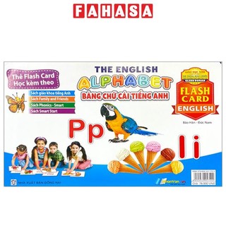 Sách Flash Card Tiếng Anh -The English Alphabet