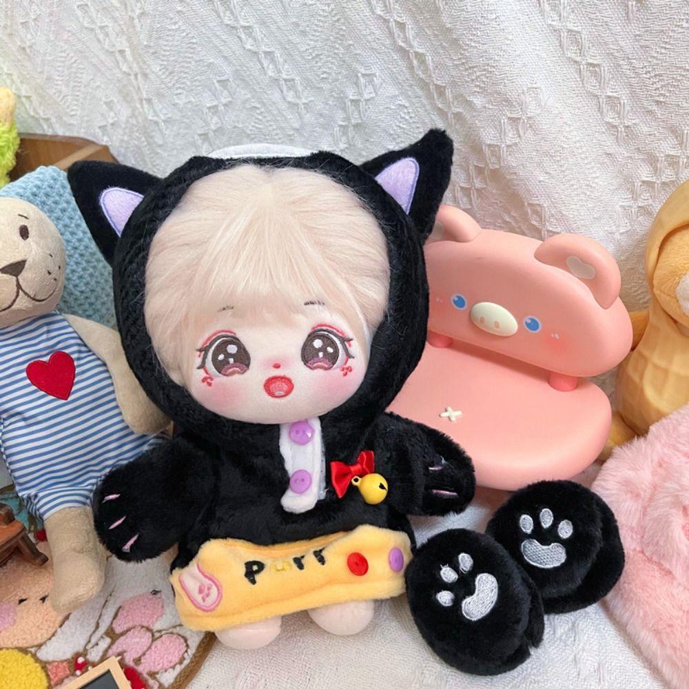 Áo Hoodie Cotton 20cm Kiểu Dáng Hoạt Hình Xinh Xắn Dành Cho Búp Bê UUMIR