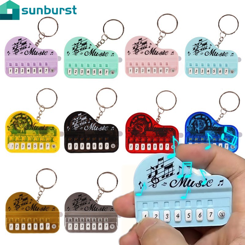 Móc Khóa Hình Đàn Piano Điện Mini Sáng Tạo Cho Nam Nữ