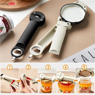 Đa chức năng dụng cụ mở hộp từ tính dụng cụ mở nắp bia tua vít mứt dụng cụ mở hũ bằng nhựa có thể điều chỉnh nắp chai dụng cụ mở homelove