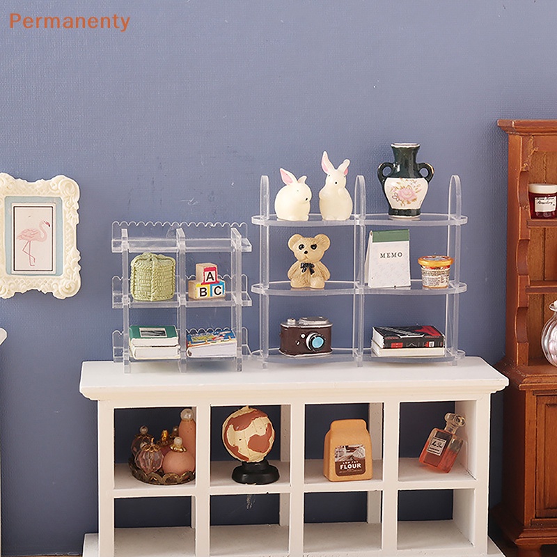 Kệ Trưng Bày Nhiều Tầng Trang Trí Nhà Búp Bê / Nhà Búp Bê / Tỷ Lệ 1: 12