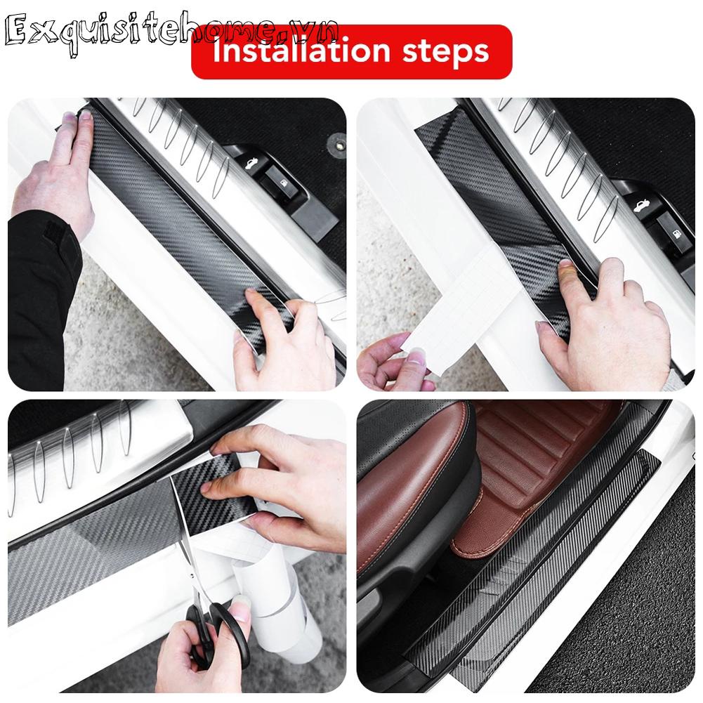 Băng Keo Sợi Carbon Chống Trầy Xước Chống Thấm Nước Bảo Vệ Thân Xe Hơi