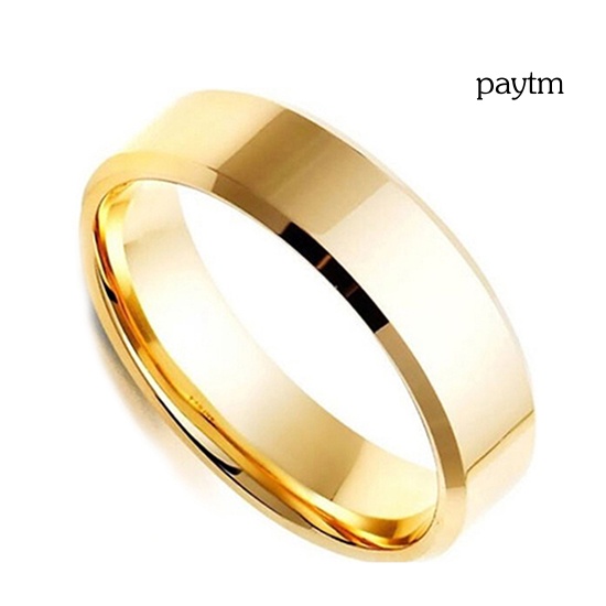 Nhẫn Thép Titan Thời Trang Unisex