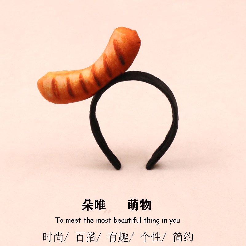 Băng Đô Tạo Hình Rau Củ Quả Dễ Thương Cho Halloween