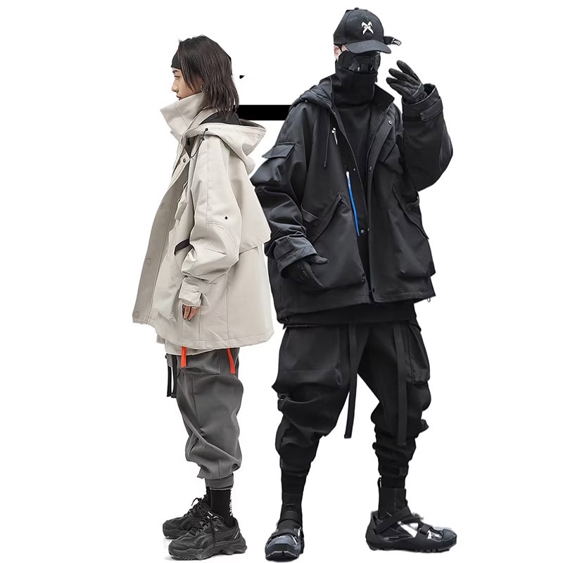 Áo Khoác Cổ Đứng Tay Dài Màu Trơn Phối Khóa Kéo Thời Trang Chất Lượng Cao Cho Nam