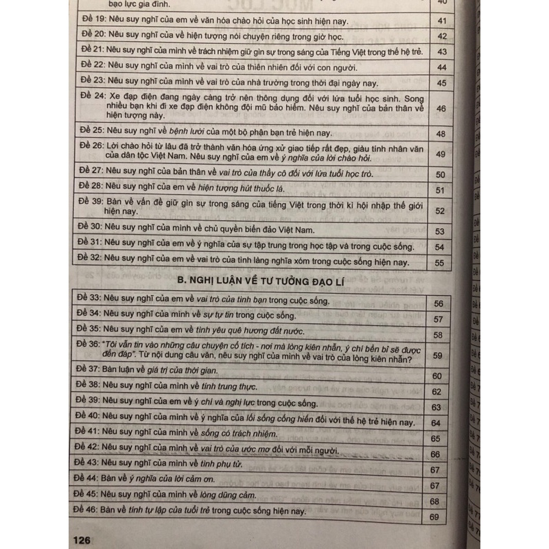 Sách - Hướng dẫn Viết Dàn ý các đoạn văn Nghị luận xã hội Ngữ Văn 8