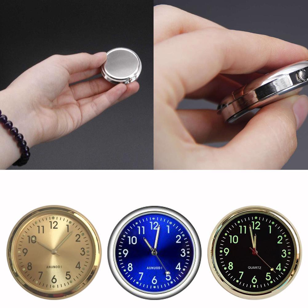 Đồng Hồ Điện Tử mini p5f2 Phát Quang Cho Xe Hơi