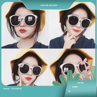 Kính Trắng Du Lịch Thời Trang Đi chơi Biển