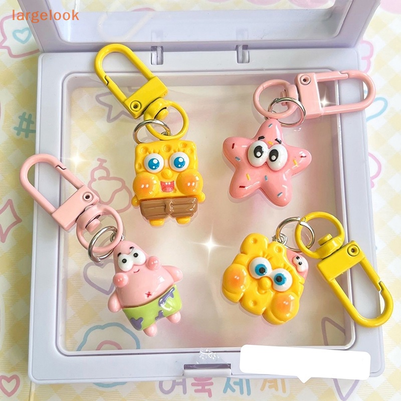 Móc Khóa Hình Sao Biển SpongeBob Dễ Thương Sáng Tạo