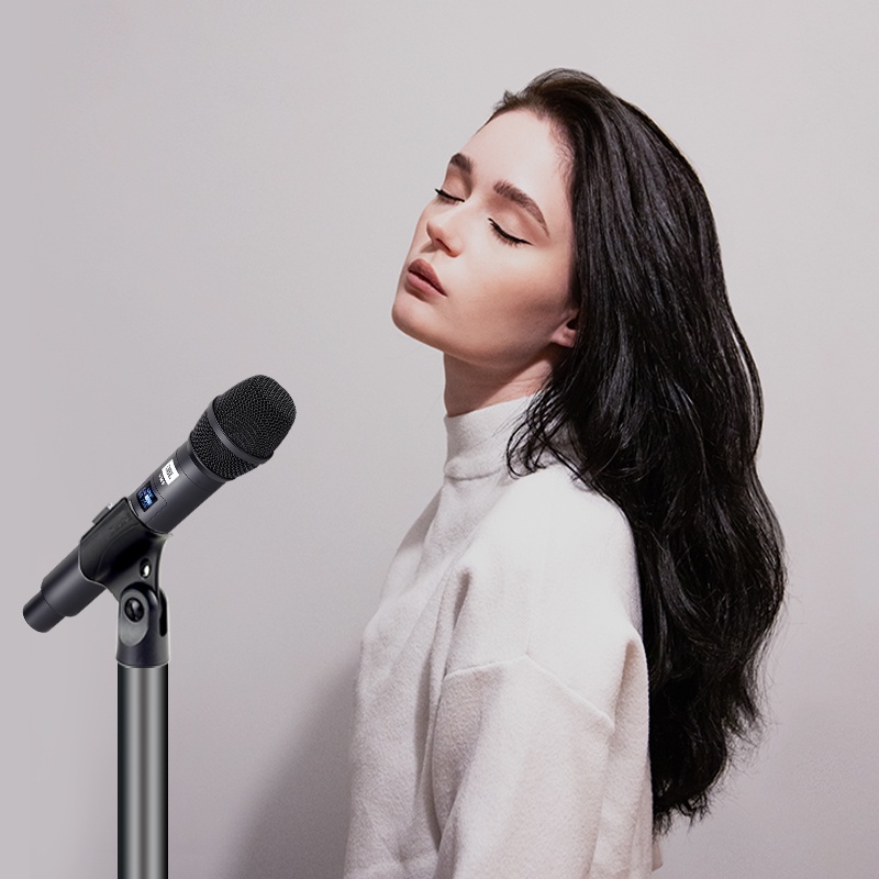 Micro hát karaoke không dây JBL 360plus microphone wireless,micro không dây cao cấp chống hú