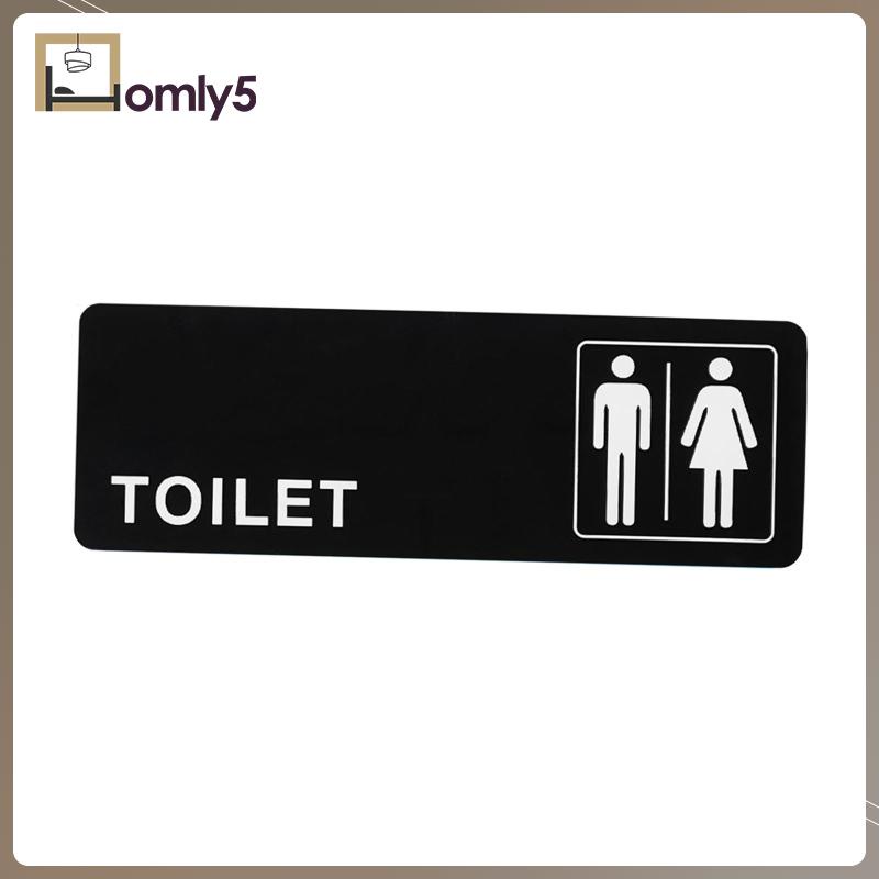 Bảng Kí Hiệu Nhà Vệ Sinh Nam Nữ Bằng acrylic Cho Nhà Hàng / Quán Cà Phê