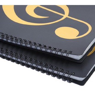 40/60 Pages A4 Piano Score Folder Practice Sheet Music Document Organizer