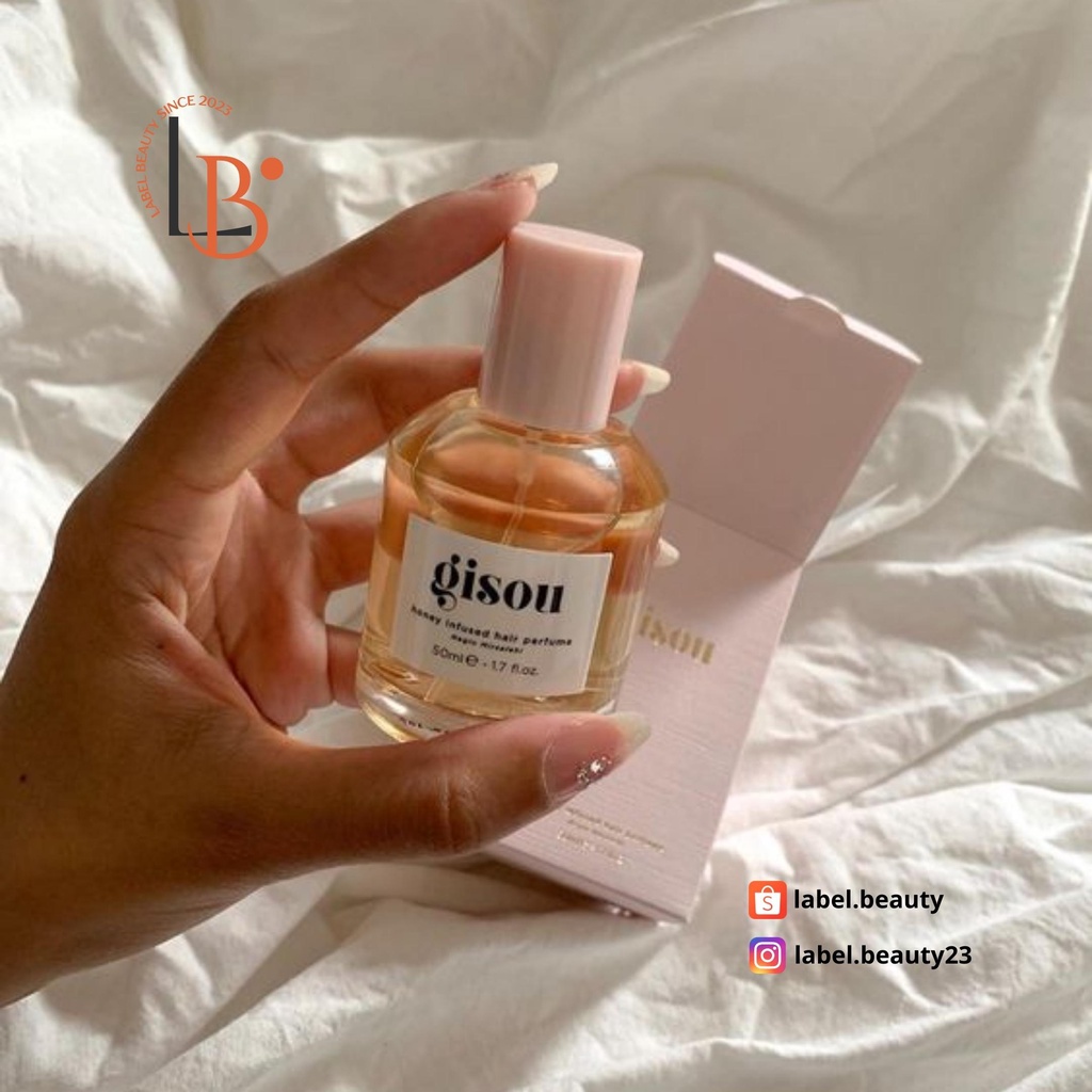 Sẵn ✨ Nước hoa dành cho tóc Gisou Honey Infused Hair Perfume - 𝐋𝐚𝐛𝐞𝐥.𝐛𝐞𝐚𝐮𝐭𝐲 ✨