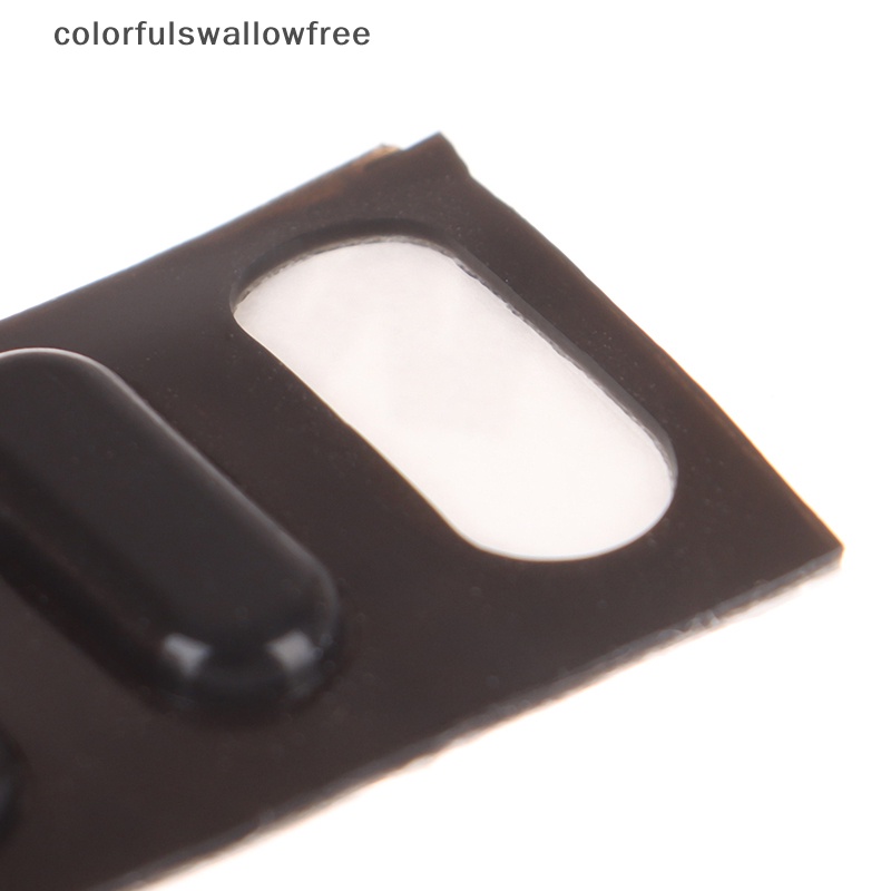 Colorfulswallowfree 4 cái / bộ chân đế cao su mới cho dell e7440 e7240 e7250 tấm che chân dưới abc