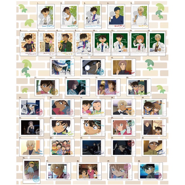 Pack random/Thẻ nhân phẩm - Pola vol 1 - conan