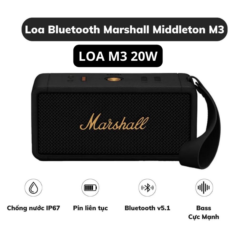 Loa Bluetooth Mini 5.0 Bass Mạnh Nhỏ Gọn Tiện Lợi Hàng Chính Hãng- Techzone Mall