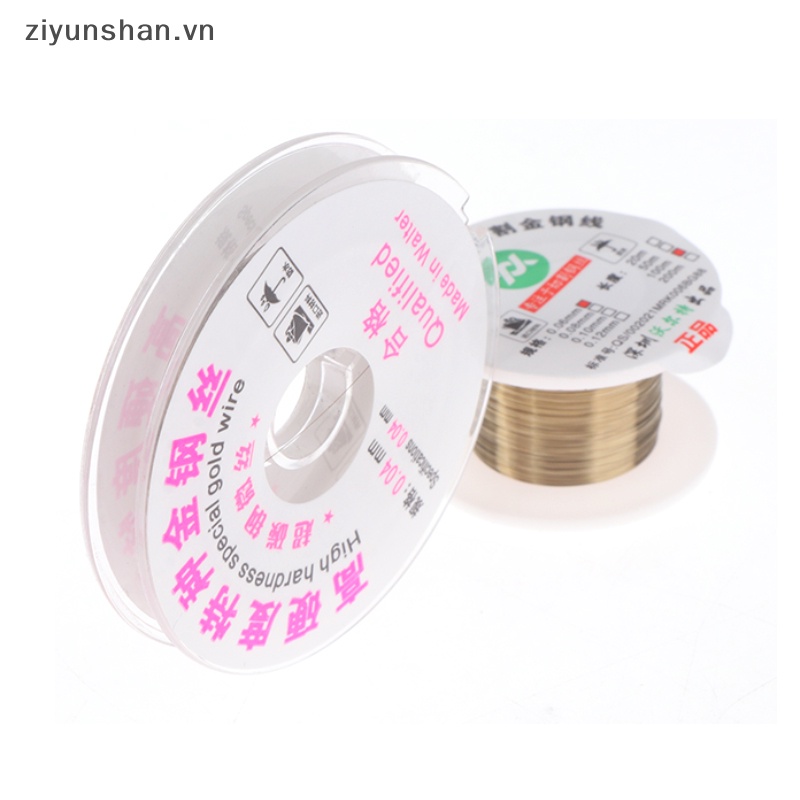 Ziyunshan 100m 0,04 0,05 0,06 0,08 0,1mm thép hợp kim molypden đường cắt màn hình lcd tách dây kim cương công cụ sửa chữa điện thoại vn