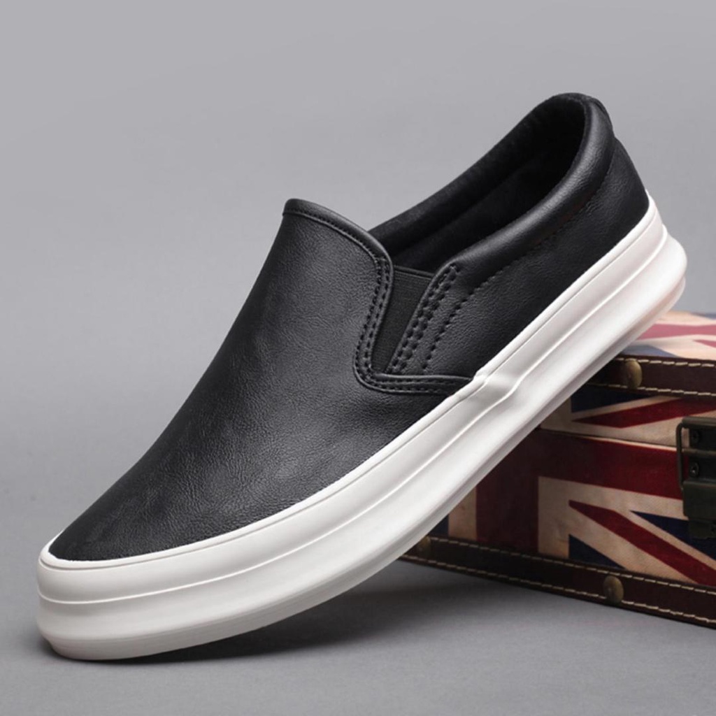 Slip on - Giày lười da nam thương hiệu BAODA mẫu mới 2023 - Mã SP 8037