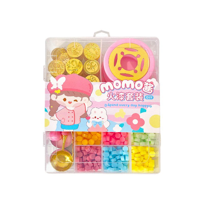 Bộ Con Dấu Sáp Dùng Đóng Dấu Đồ Chơi DIY