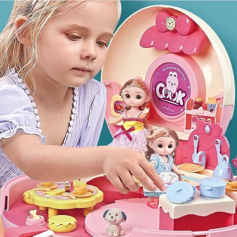 Đồ chơi Búp Bê nhiều chi tiết- có quai đep cho bé Gái- Thepooh