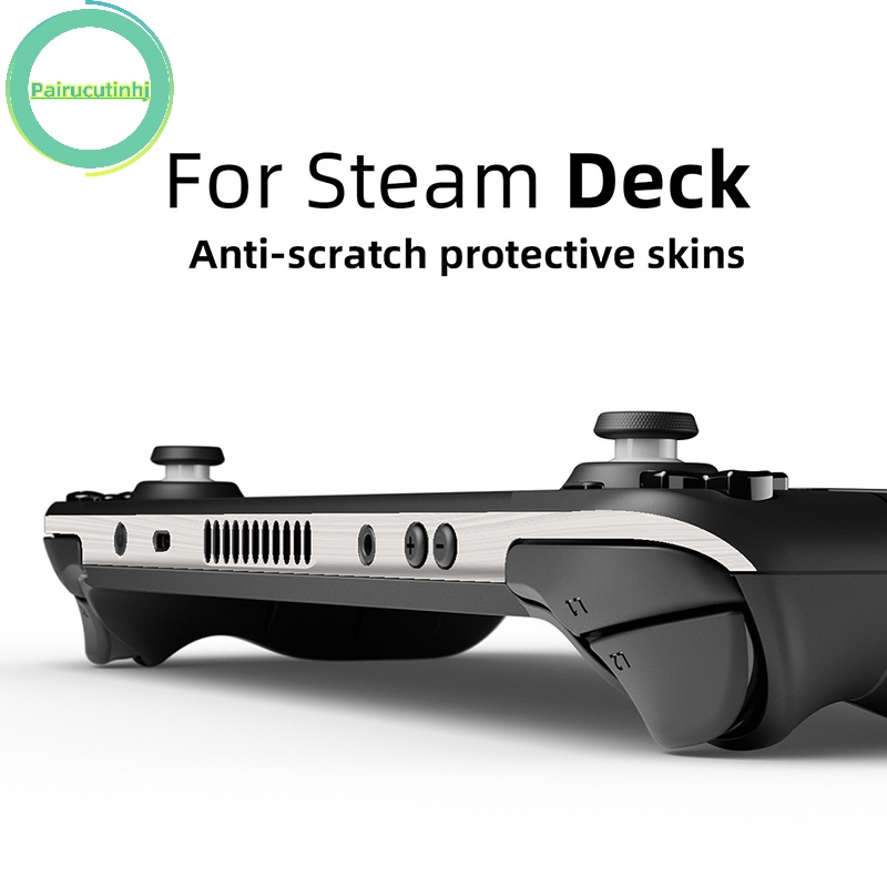 Pairhj thích hợp cho steam deck game console dán bảo vệ da decal dán vỏ cho valve console premium stickers vn