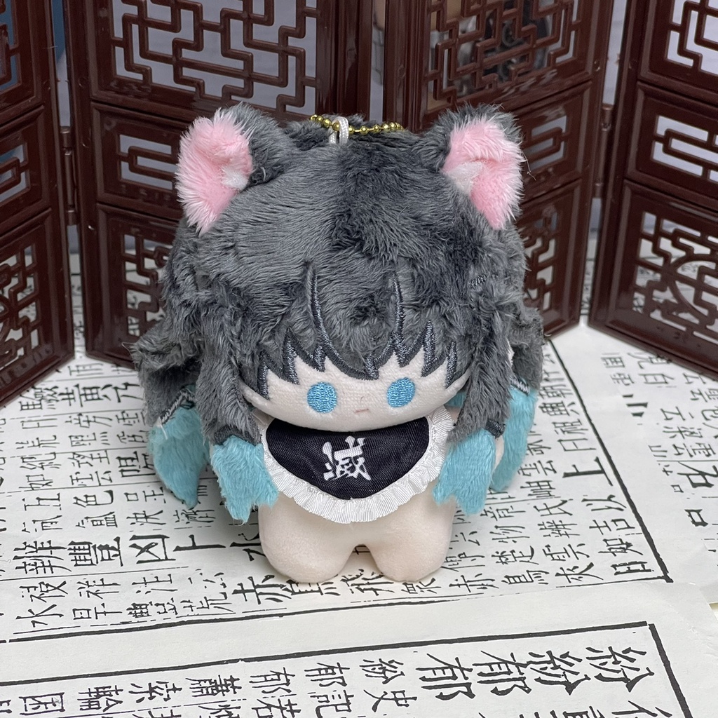 10 cm doll demon slayer tokitou muichirou plushie búp bê sang trọng quần áo bông thay đổi quần áo trang phục trang phục cosplay anime one-piece cotton cross-dressing
