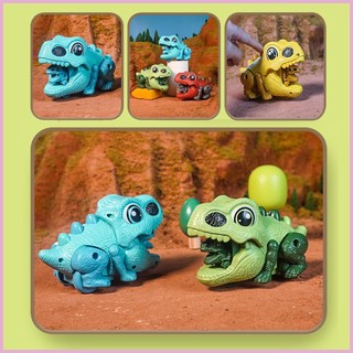 Kidsplay dinosaur car toddler dinosaur catapult cars with press button play dinosaur parent-child interactive shinvn
