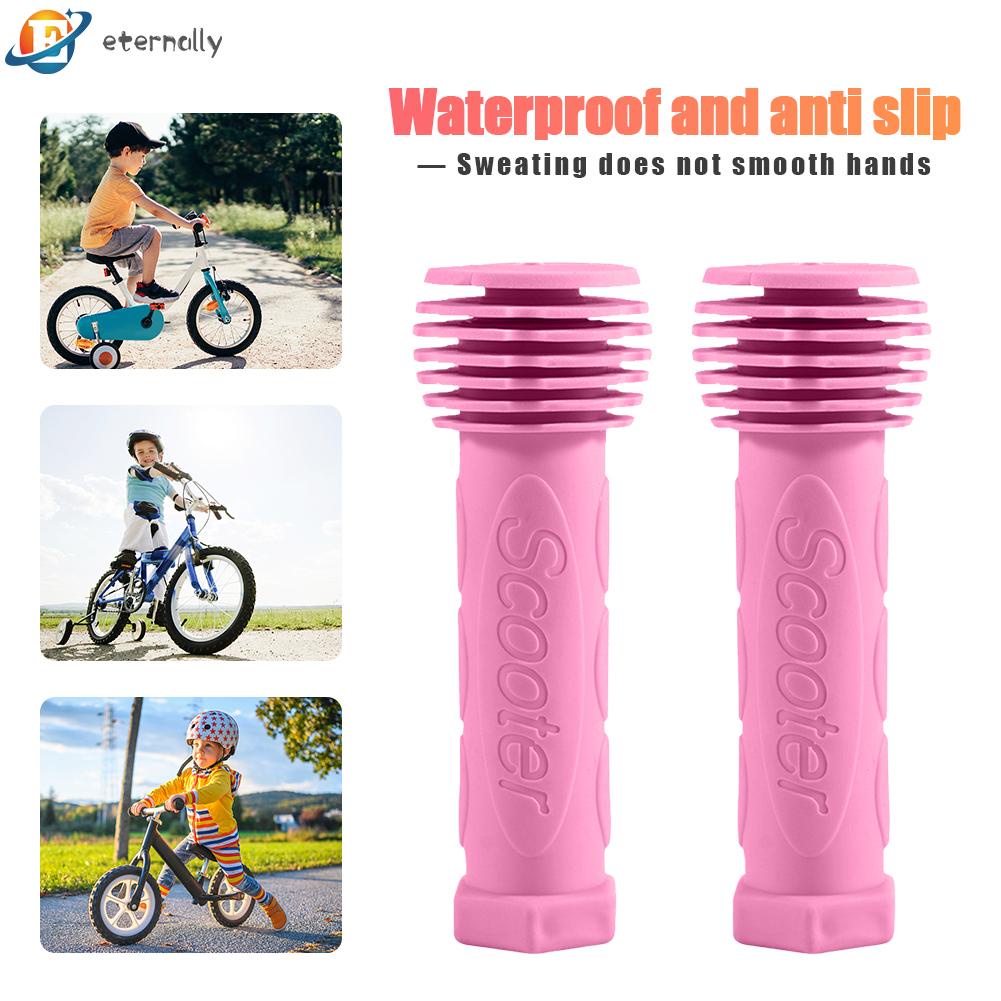 1 Cặp Vỏ Bọc Tay Cầm Xe Đạp / Ván Trượt Ba Bánh Mềm Mại Dành Cho Trẻ Em