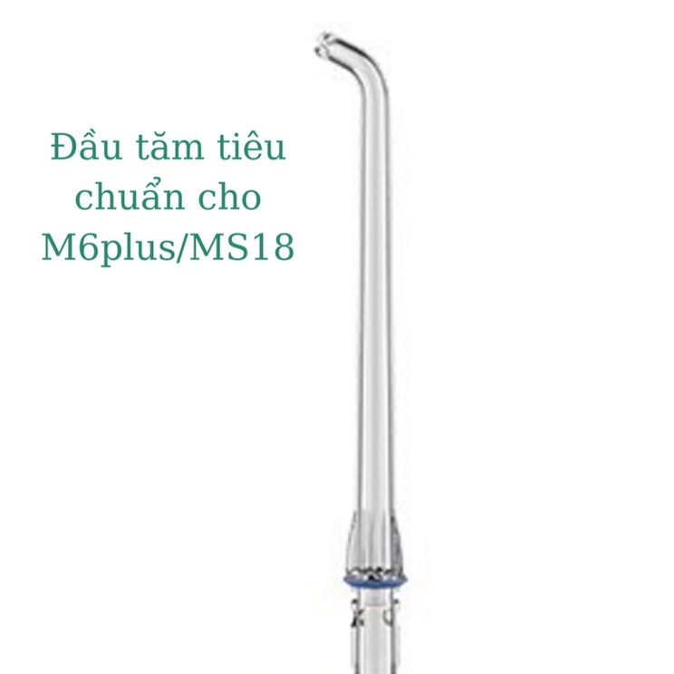 Bộ 4 đầu thay dành cho Máy tăm nước M6 Plus/Ms18 - Lẻ đầu thay máy tăm nước M6plus/Ms18 cho răng niềng