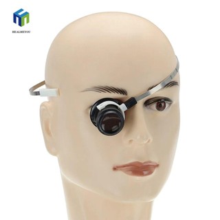 Kính lúp HEALMEYOU có đèn LED để sửa đồng hồ gắn trên đầu chuyên dụng