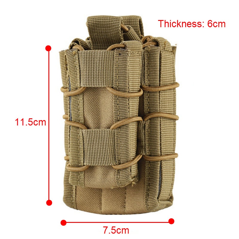 Luc duplex bộ phụ kiện molle vest đa chức năng edc toolkit 5.56 túi đi lại cho g17 / g19 / m4 / m14 / m16 ar-15 edc toolkit túi phụ kiện molle đa chức năng