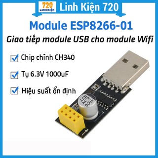 Module giao tiếp usb cho module wifi ESP8266-01
