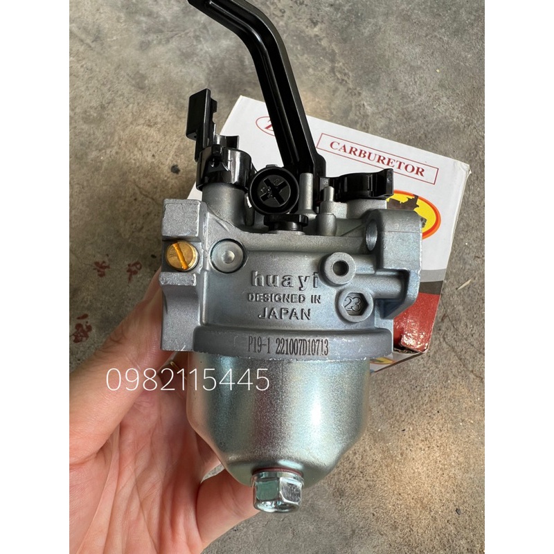 Bộ chế hoà khí 2kw - 3kw Gx160 Gx200 5.5hp 6.5hp 168f