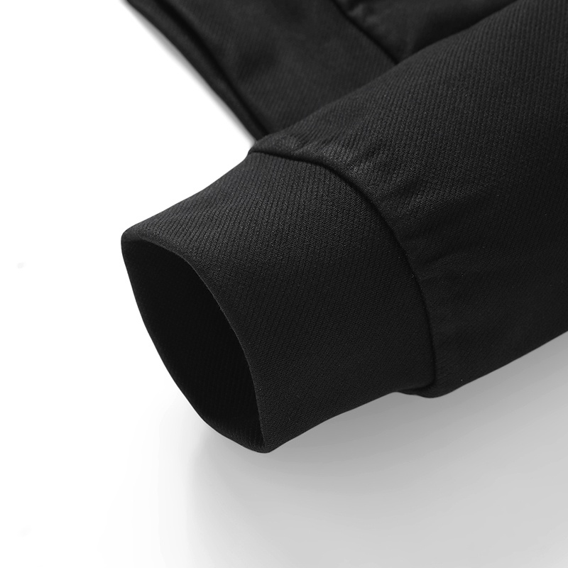 Thêu logo adidas 100% original 360g knit cotton couple jackets quần áo jacket cho nữ áo khoác trơn có zip bomber jacket áo khoác gió có mũ trùm đầu cho nam