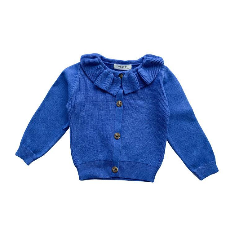 Áo Khoác cardigan Len Dệt Kim Thời Trang Xuân Thu Dành Cho Bé Gái