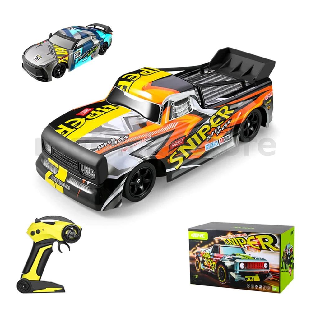 4drc h4 rtr 1/16 2.4g 4wd 30km / h rc car drift led light tốc độ cao đua xe off-road xe đóng thế tất cả các đồ chơi địa hình