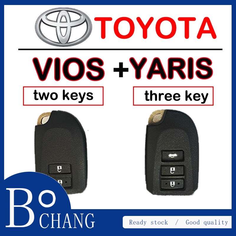 Bc toyota key cover yaris vios leather remote key case phụ kiện