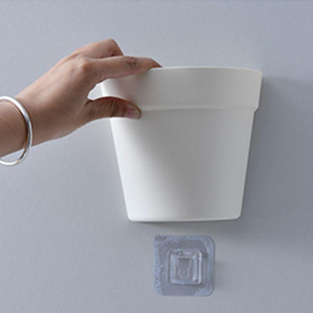 Chậu Trồng Cây Hình Bán Nguyệt Treo Tường Trang Trí Trong Nhà, Văn Phòng